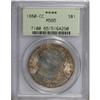 Image 1 : 1880-CC $1 8 Over Low 7 MS65 PCGS VAM-6