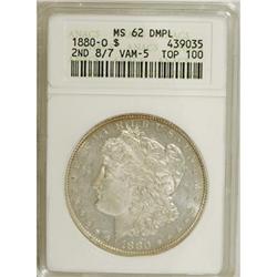 1880-O $1 MS62 Deep Mirror Prooflike ANACS