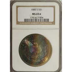 1880-S $1 MS65 NGC