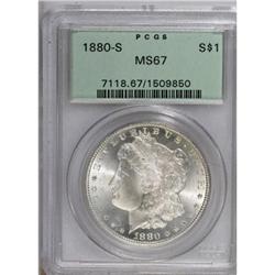 1880-S $1 MS67 PCGS