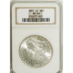 1881-CC $1 MS66 NGC