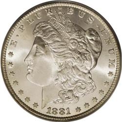 1881-CC $1 MS67 PCGS