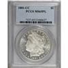 Image 1 : 1881-CC $1 MS65 Prooflike PCGS