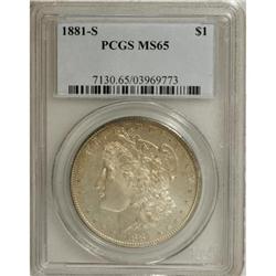 1881-S $1 MS65 PCGS