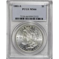 1881-S $1 MS66 PCGS