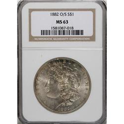 1882-O/S $1 MS63 NGC