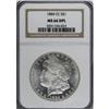 Image 3 : 1884-CC $1 MS66 Deep Mirror Prooflike NGC