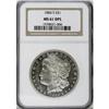 Image 3 : 1884-S $1 MS61 Deep Mirror Prooflike NGC.