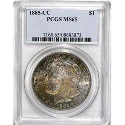 1885-CC $1 MS65 PCGS