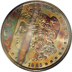 1885-CC $1 MS66 Star NGC