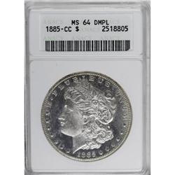 1885-CC $1 MS64 Deep Mirror Prooflike ANACS