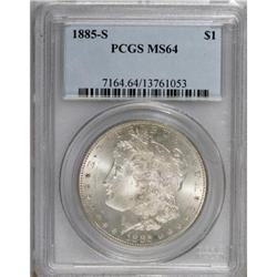 1885-S $1 MS64 PCGS