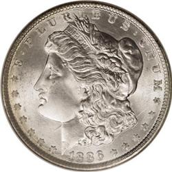 1886 $1 MS68 NGC