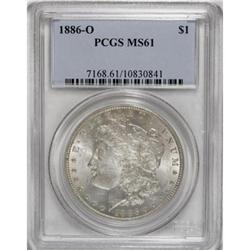 1886-O $1 MS61 PCGS