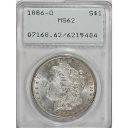 1886-O $1 MS62 PCGS