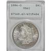 Image 1 : 1886-O $1 MS62 PCGS