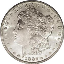 1886-O $1 MS64 PCGS