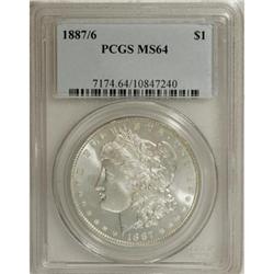 1887/6 $1 MS64 PCGS