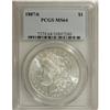 Image 1 : 1887/6 $1 MS64 PCGS