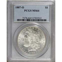 1887-O $1 MS64 PCGS