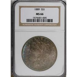 1889 $1 MS66 NGC