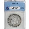 Image 3 : 1889-CC $1 VF35 ANACS