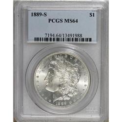 1889-S $1 MS64 PCGS