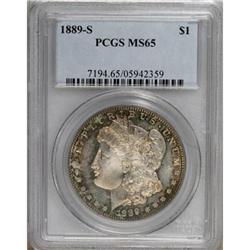 1889-S $1 MS65 PCGS