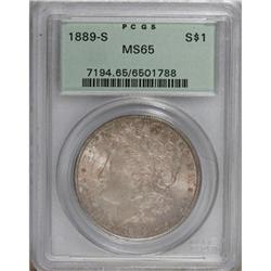 1889-S $1 MS65 PCGS