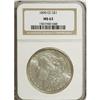 Image 1 : 1890-CC $1 MS63 NGC