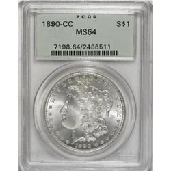 1890-CC $1 MS64 PCGS
