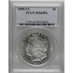 1890-CC $1 MS64 Prooflike PCGS