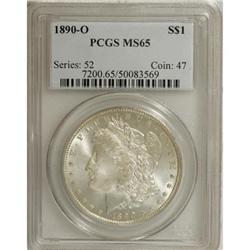 1890-O $1 MS65 PCGS
