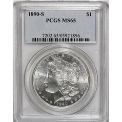 1890-S $1 MS65 PCGS