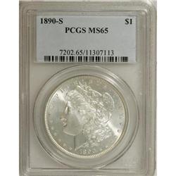1890-S $1 MS65 PCGS