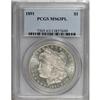 Image 1 : 1891 $1 MS63 Prooflike PCGS