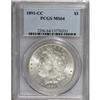 Image 1 : 1891-CC $1 MS64 PCGS