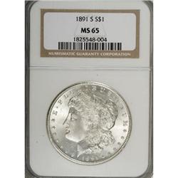 1891-S $1 MS65 NGC