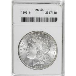 1892 $1 MS64 ANACS