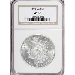 1892-CC $1 MS62 NGC