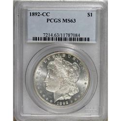 1892-CC $1 MS63 PCGS