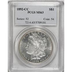1892-CC $1 MS63 PCGS
