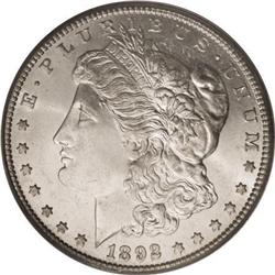 1892-CC $1 MS65 PCGS