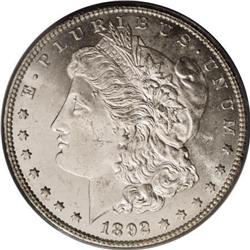1892-CC $1 MS64 Prooflike PCGS