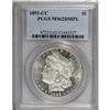 Image 3 : 1892-CC $1 MS62 Deep Mirror Prooflike PCGS