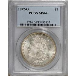 1892-O $1 MS64 PCGS