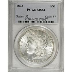 1893 $1 MS64 PCGS