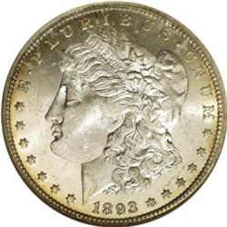 1893-CC $1 MS61 NGC