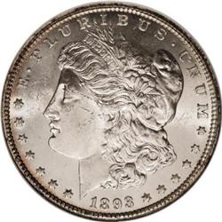 1893-CC $1 MS63 NGC