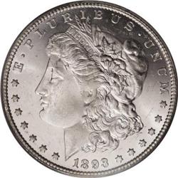 1893-CC $1 MS64 PCGS